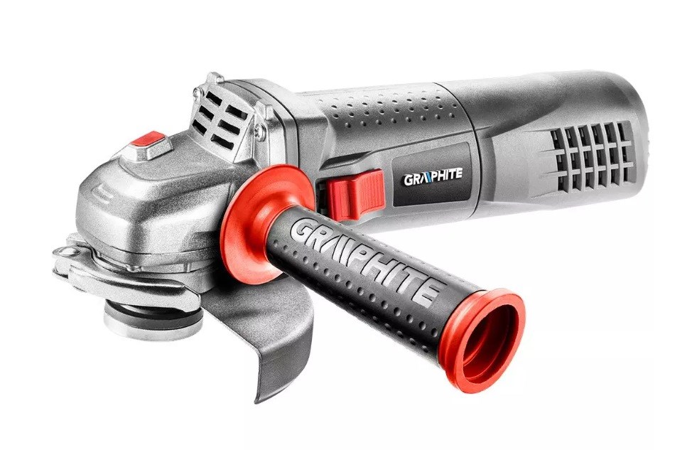 GRAPHITE Angle grinder 900W 125mm disc