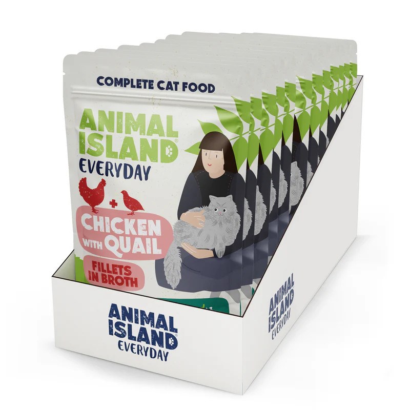 ANIMAL ISLAND Chicken with quail Fillets