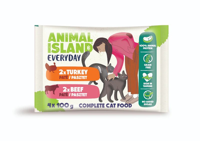 ANIMAL ISLAND Pate Beef / Turkey