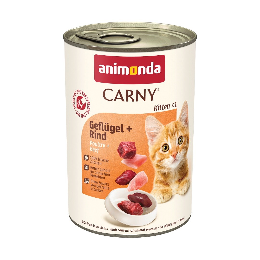 Animonda Carny Kitten Beef with poultry