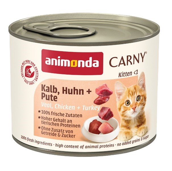 Animonda  Carny Kitten Veal, chicken, turkey