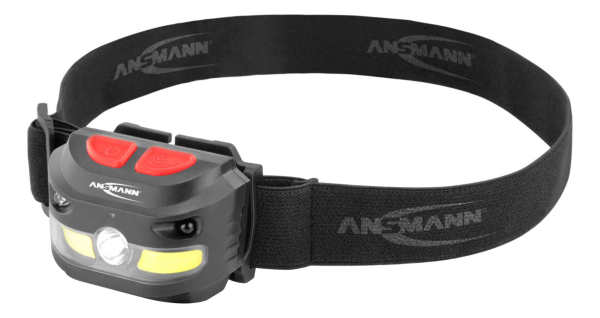 ANSMANN  HD250RS Black Headband flashlight COB