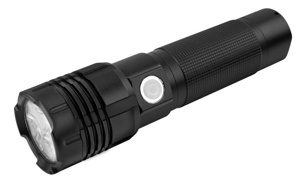 ANSMANN Pro 3000R Black Hand flashlight