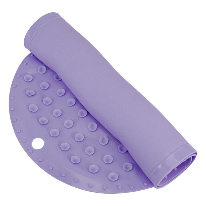 TUBAN  Anti-slip bath mat purple |