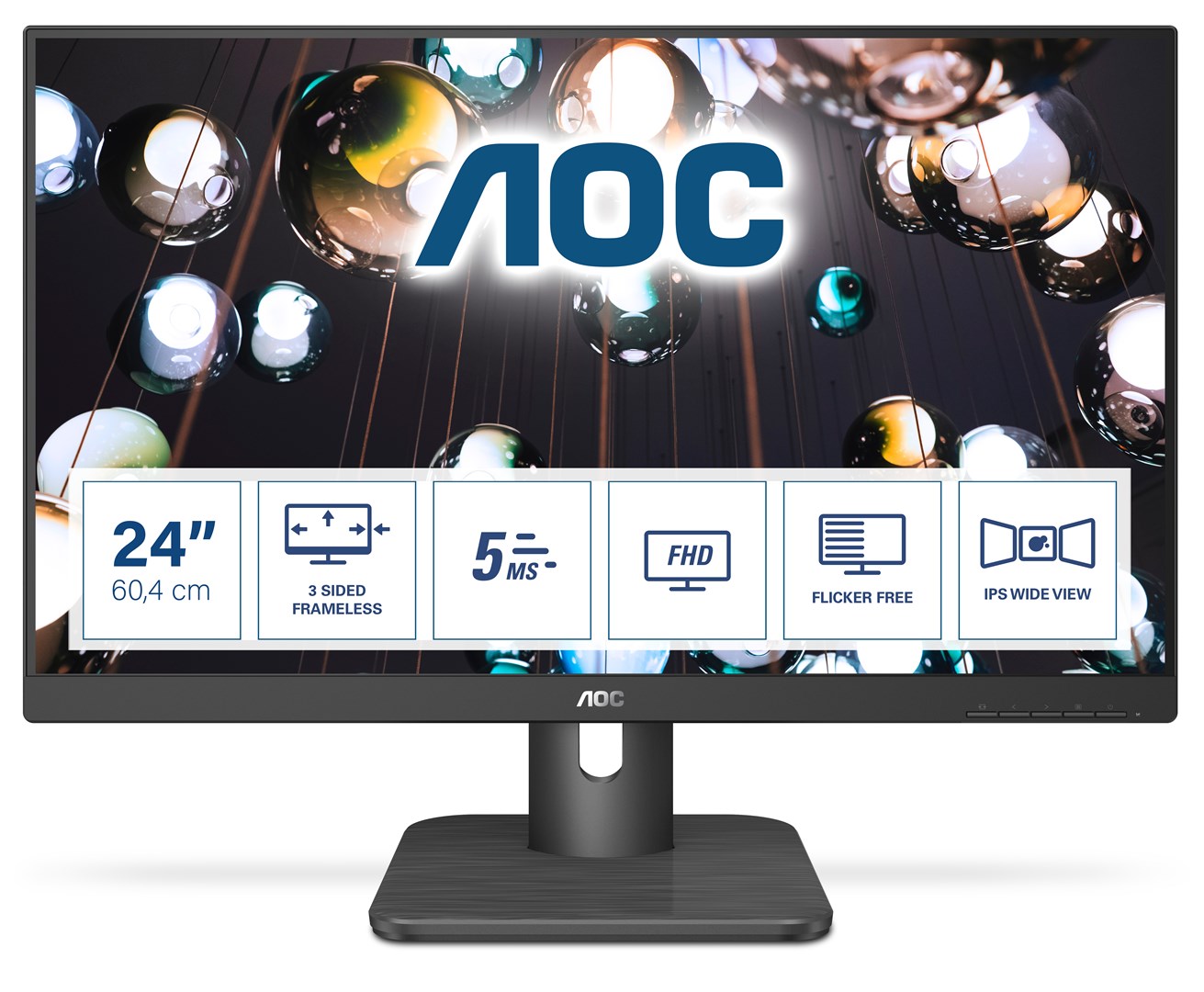AOC  E1 24E1Q computer monitor 60