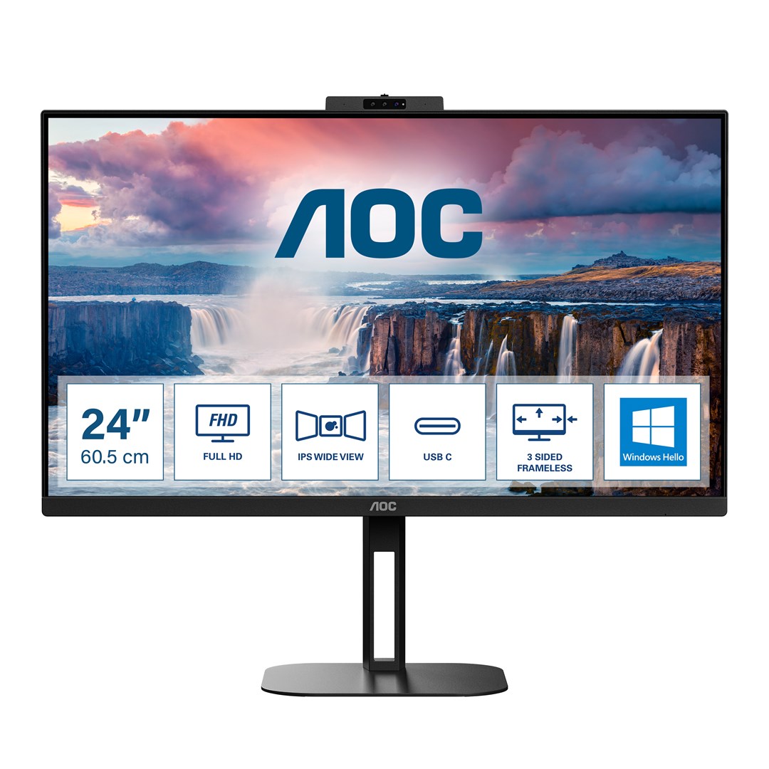 AOC  V5 24V5CW/BK computer monitor 60