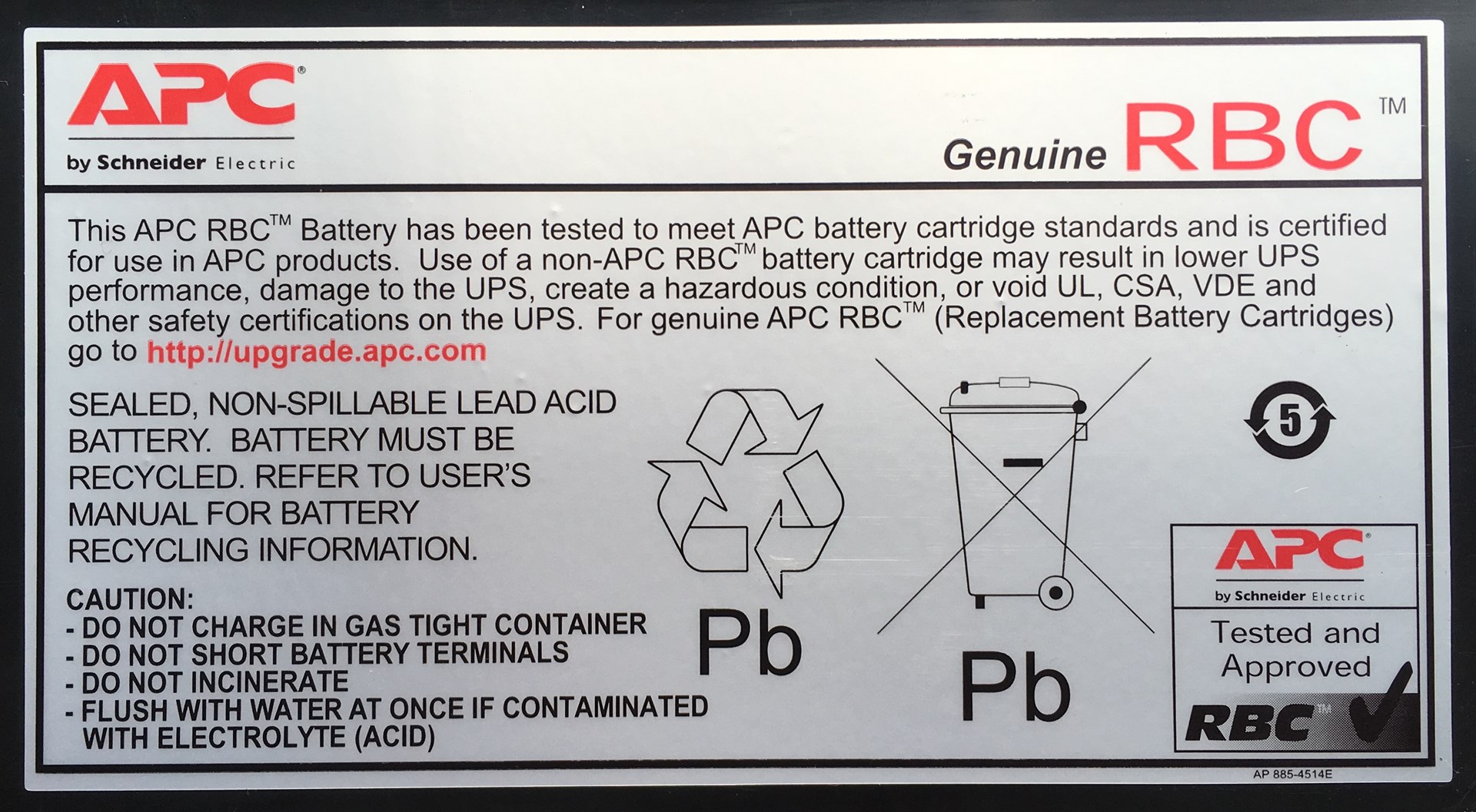 APC  RBC48 Akumulator do SMT750I/SUA750I |