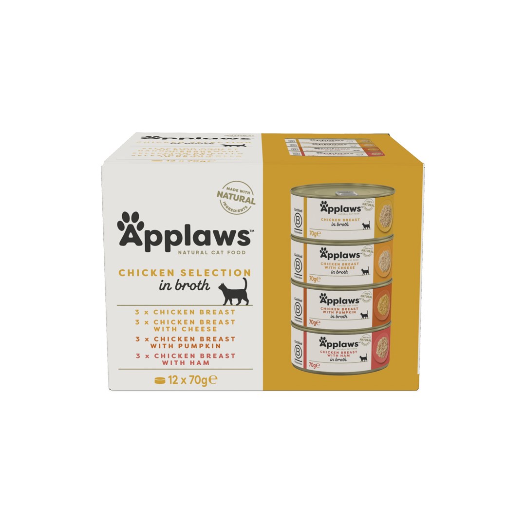 Applaws Chicken Selection in Broth -