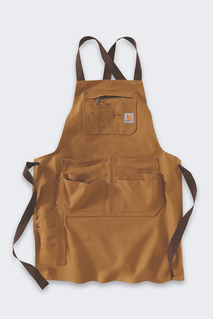 No name Apron Carhartt Duck Brown