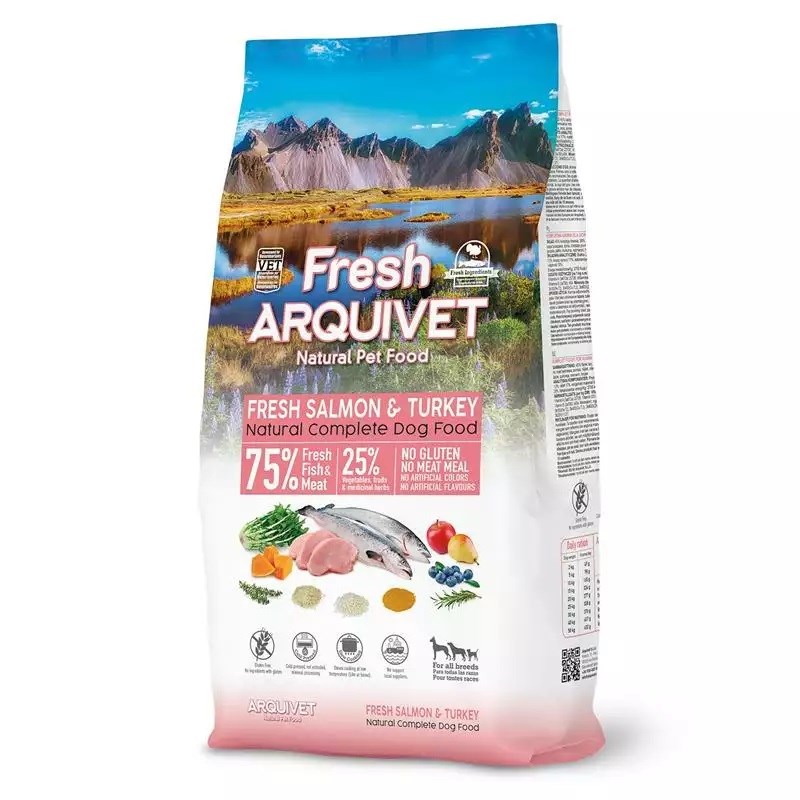 ARQUIVET Fresh Salmon with turkey -