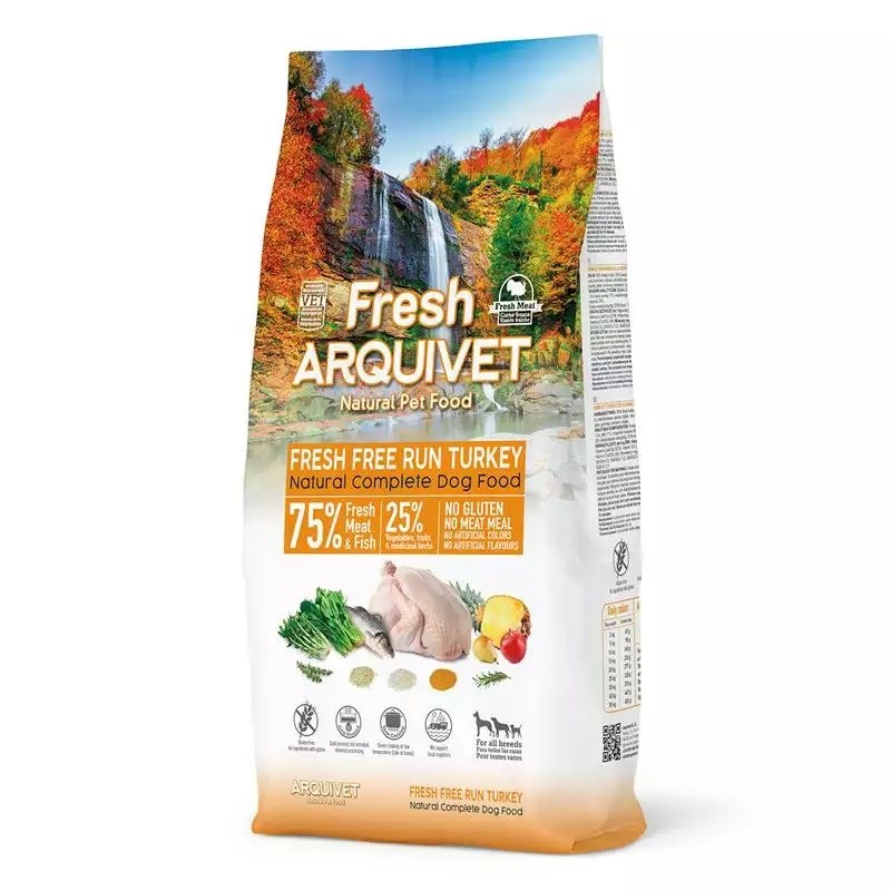 ARQUIVET  Fresh Turkey and fish -