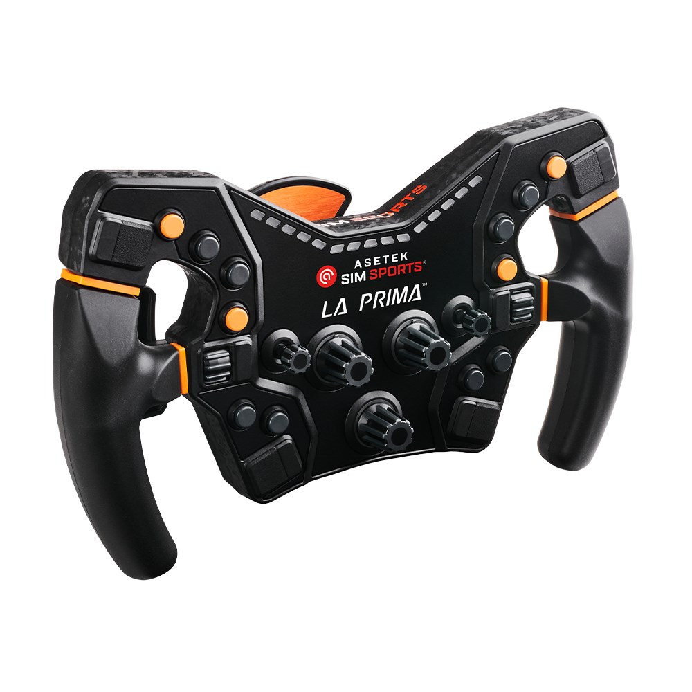 Asetek  La Prima Black Steering wheel
