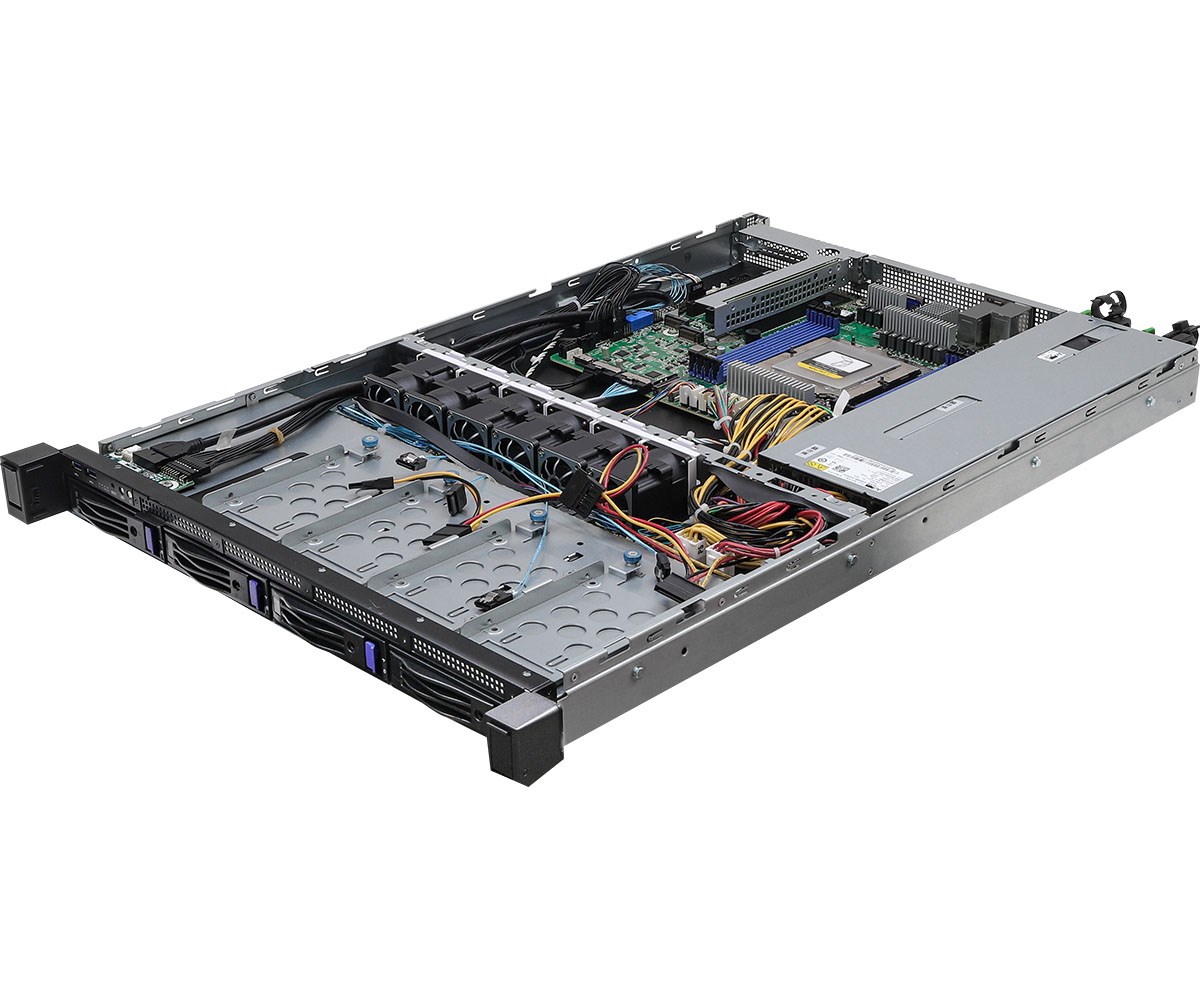 ASRock  1U4L-GENOA/2T server barebone AMD SoC