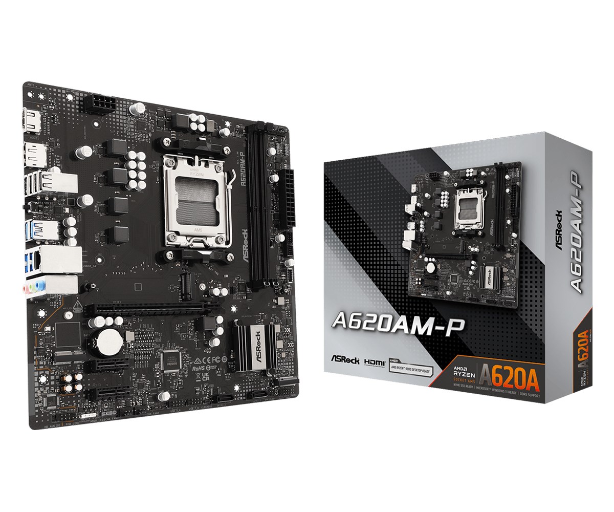 ASRock  A620AM-P AMD A620A Socket AM5