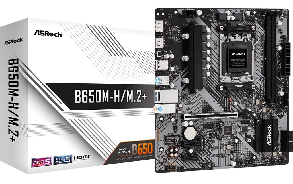 ASRock B650M-H/M.2+ motherboard | B650M-H/M