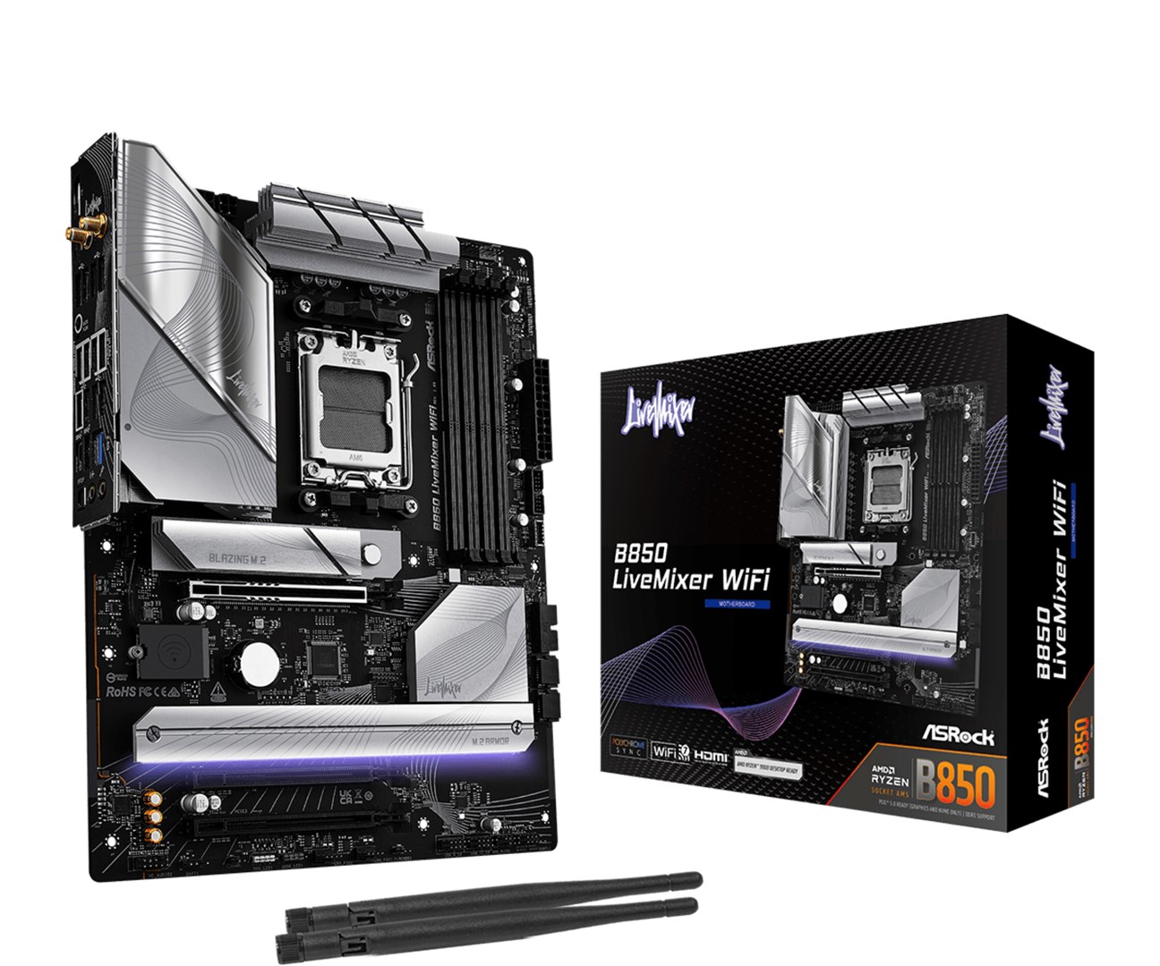 ASRock B850 LiveMixer WiFi AMD B850