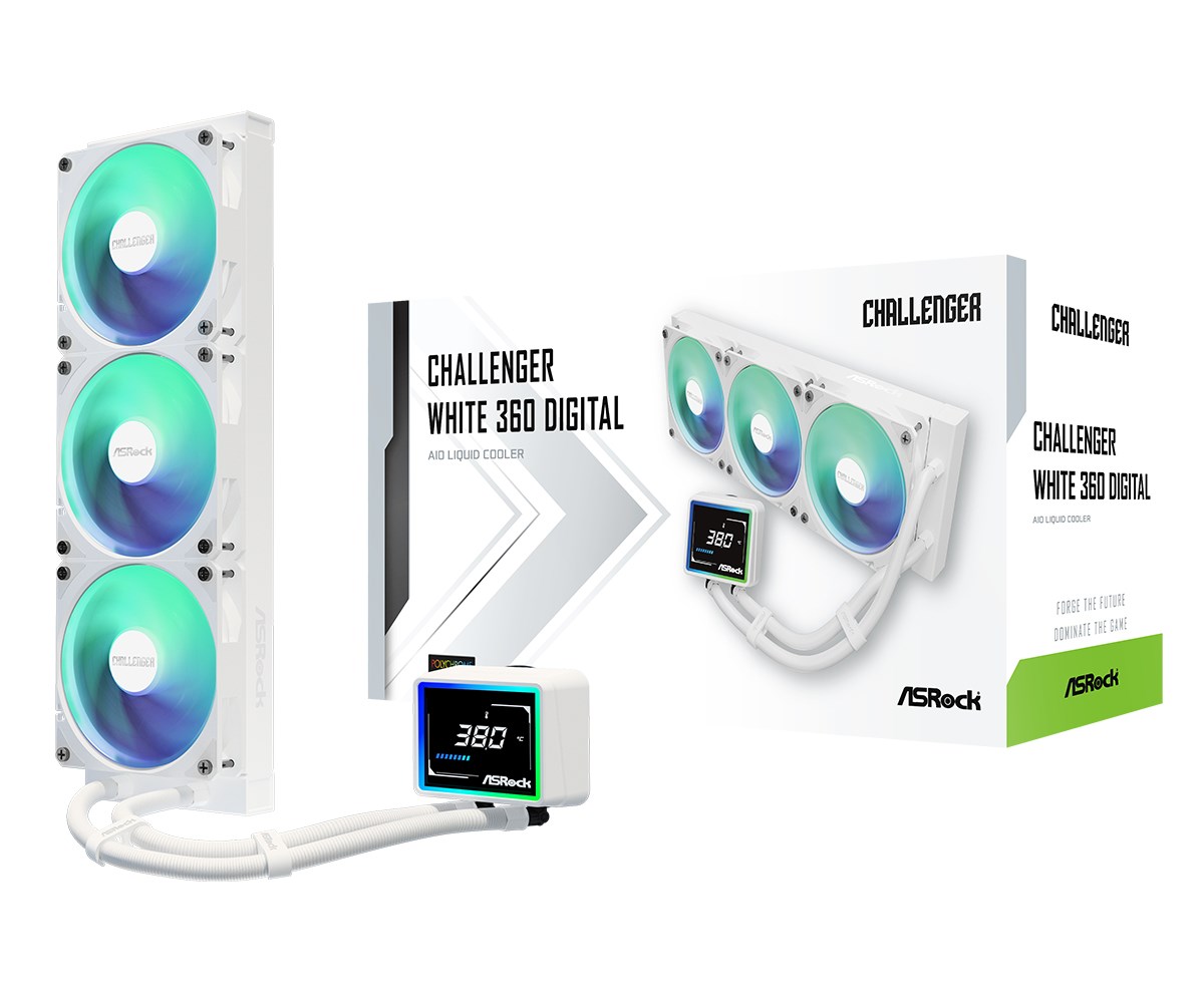 ASRock  Challenger White 360 Digital Processor