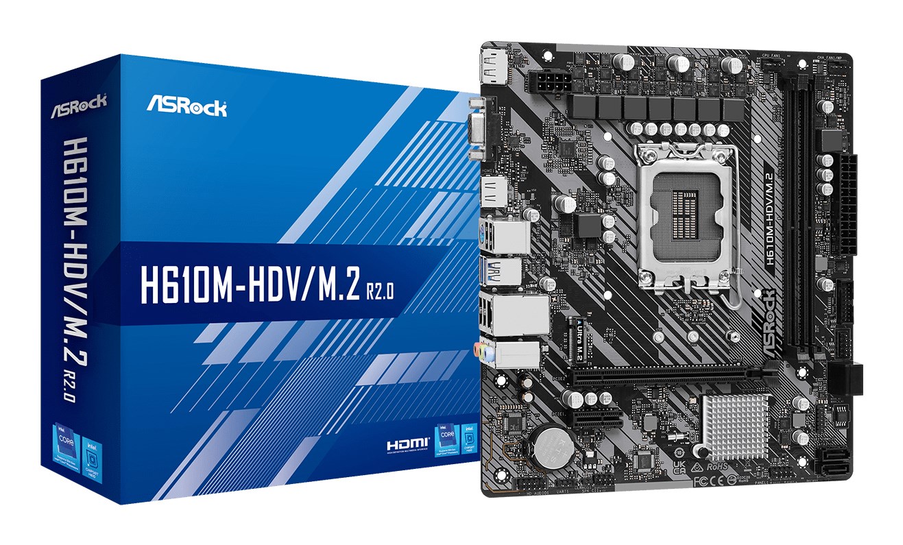 ASRock H610M-HDV/M.2 R2.0 Intel
