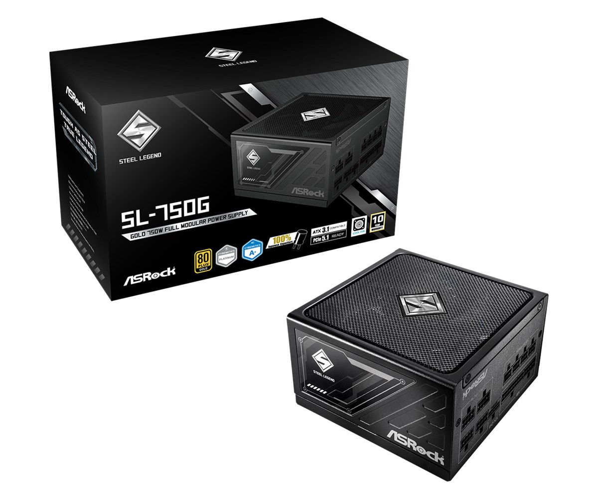 ASRock SL-750G Steel Legend power supply