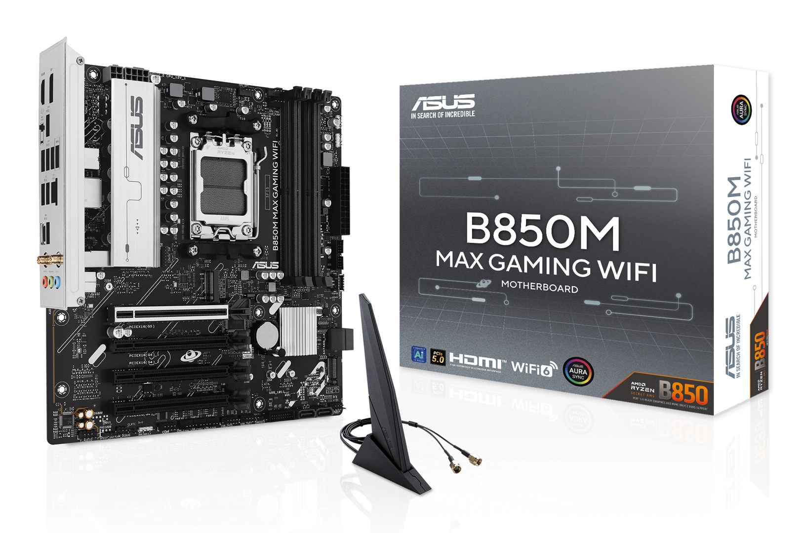 ASUS  B850M MAX GAMING WIFI AMD