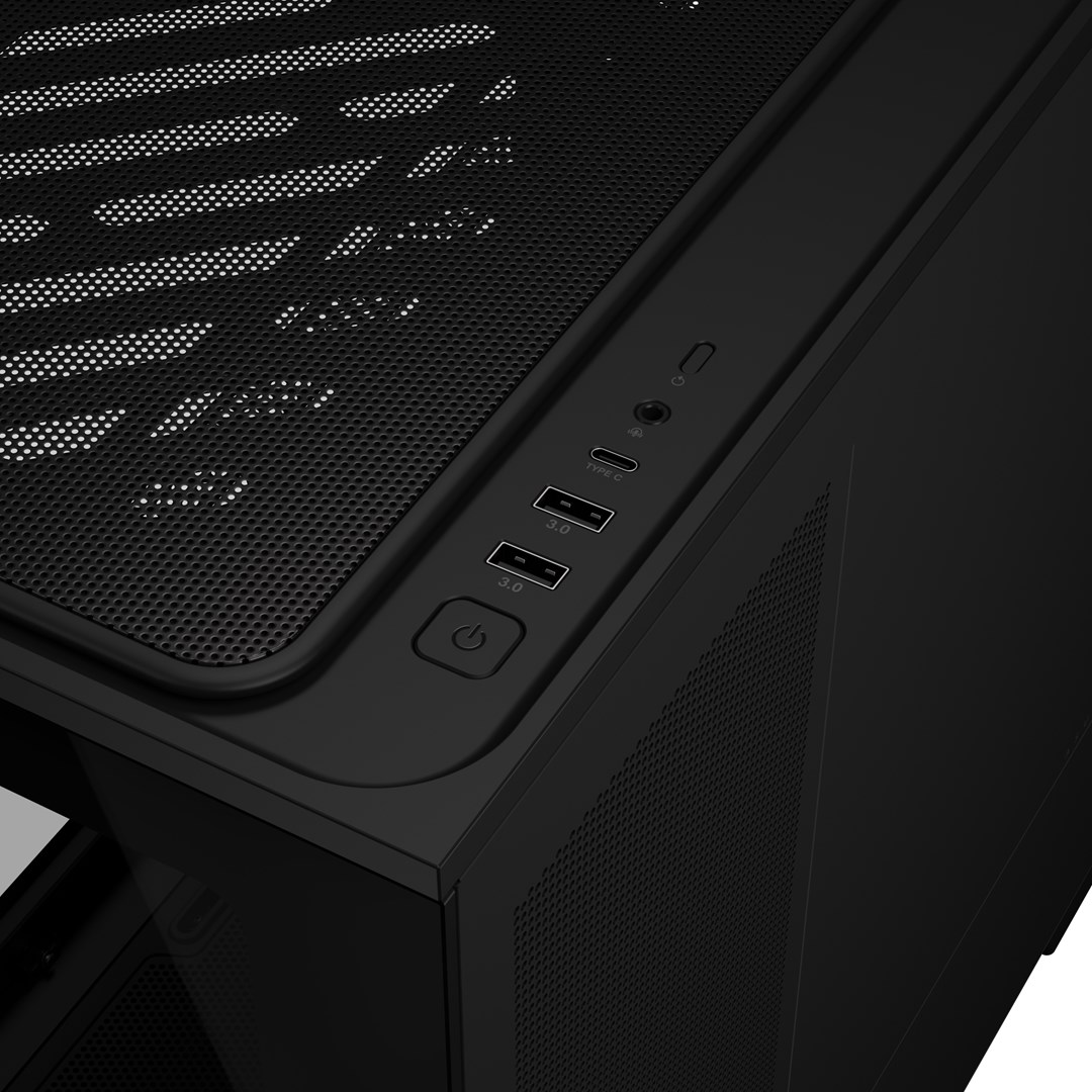 ASUS  PRIME AP202 TG ARGB BLACK