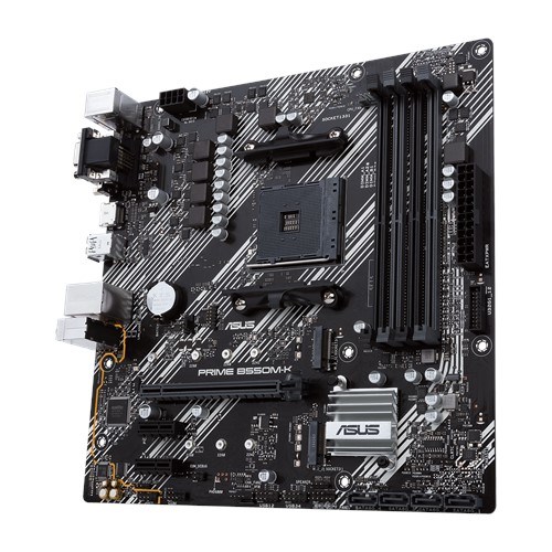 ASUS  Motherboard PRIME B550M-K AM4 4DDR4