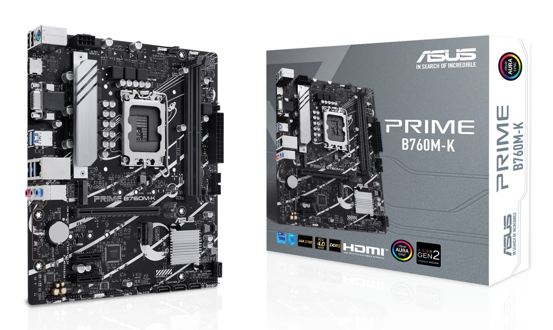 ASUS  PRIME B760M-K Intel B760 LGA