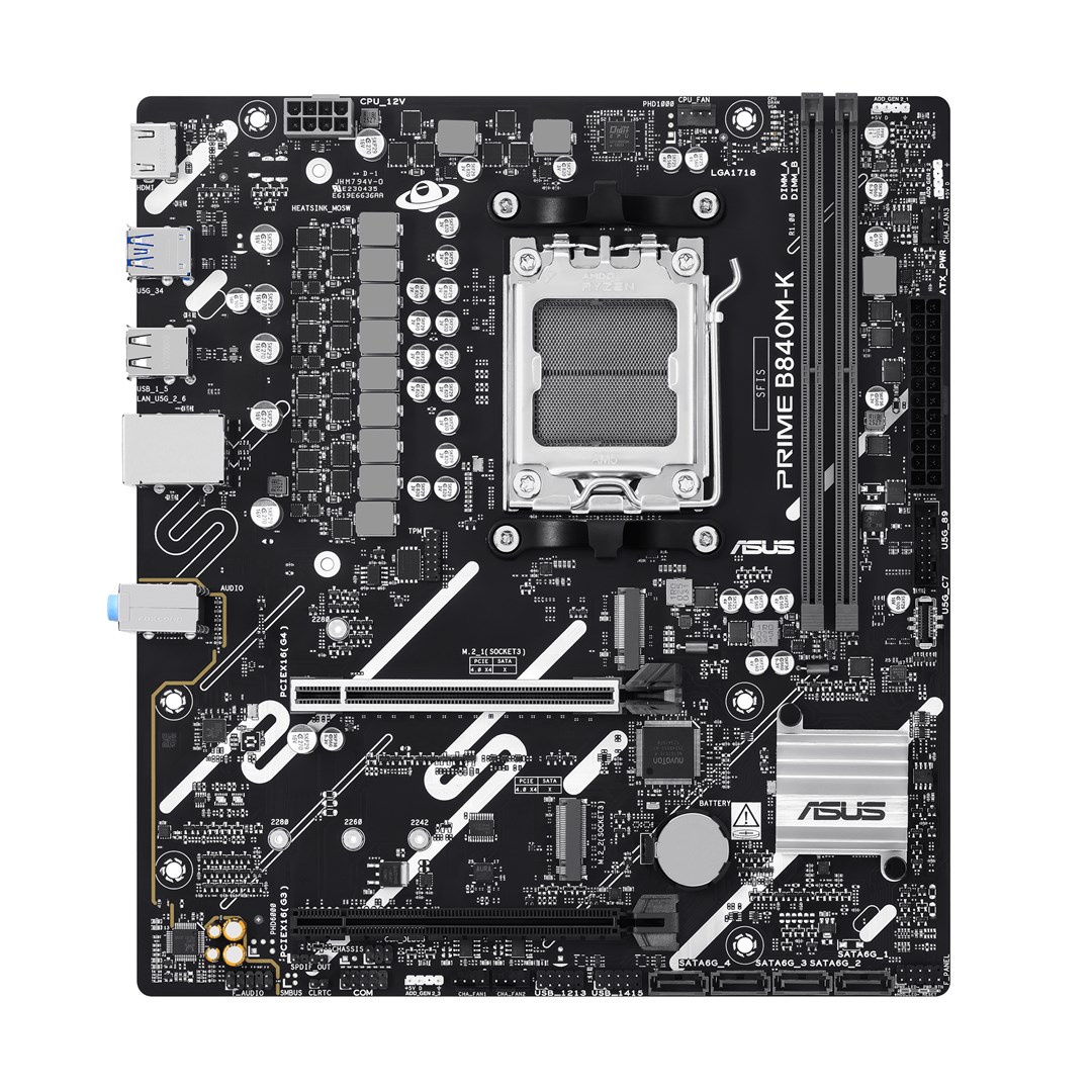 ASUS  PRIME B840M-K AMD B840 Socket