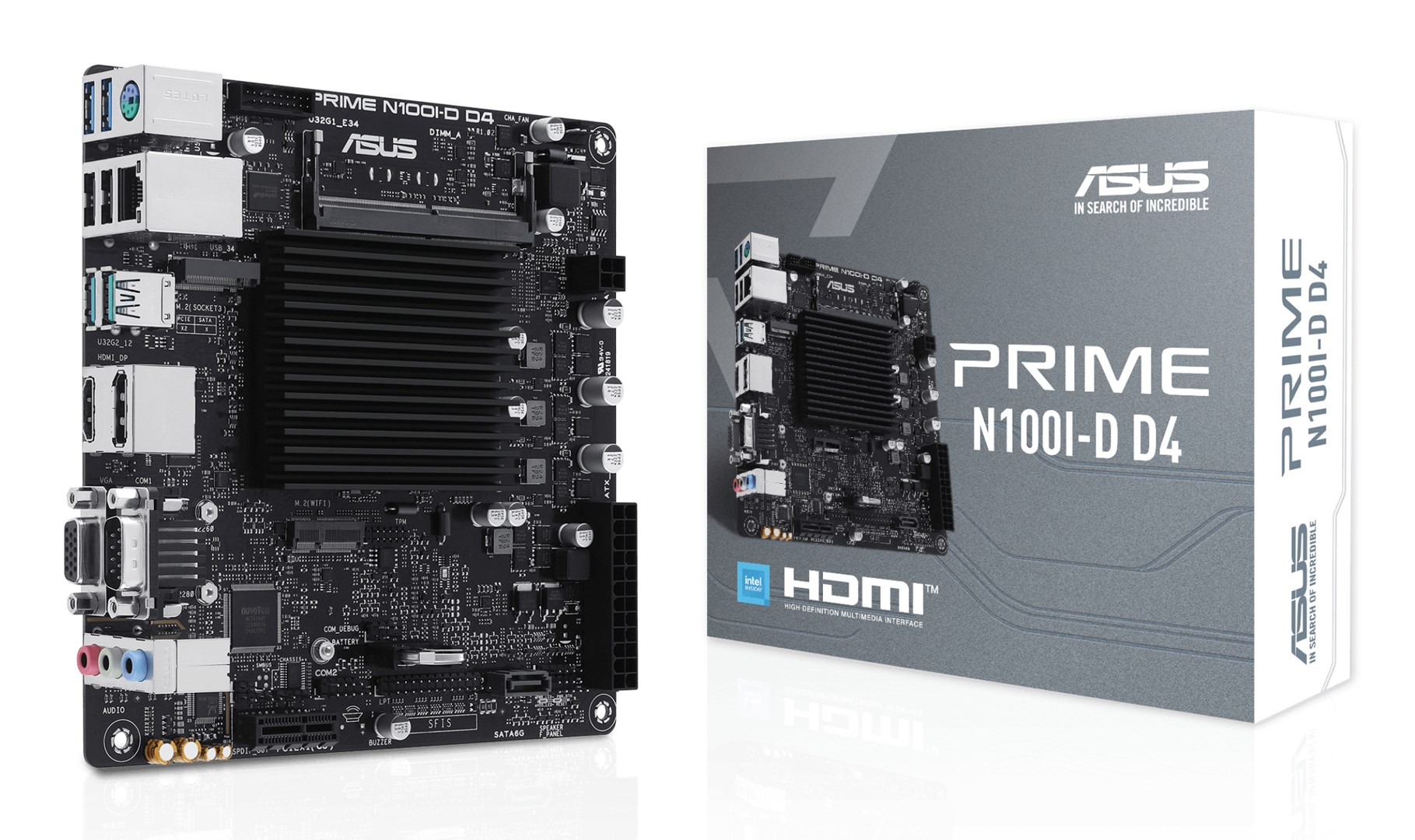 ASUS PRIME N100I-D D4 NA (integrated
