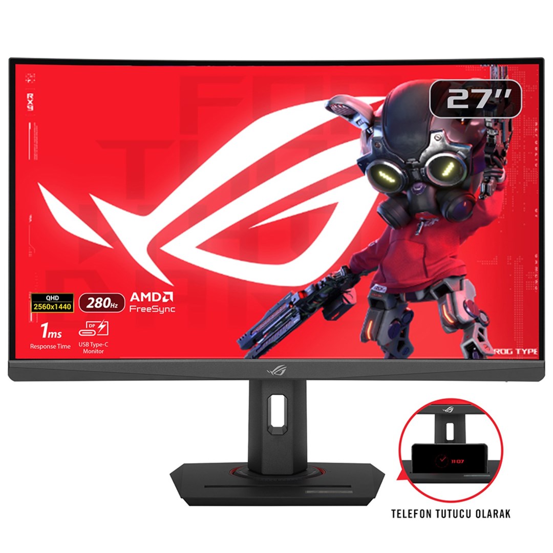 ASUS  Monitor 27 inches XG27WCMS ROG