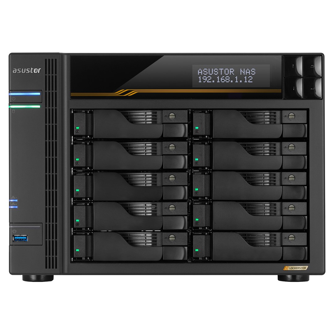 ASUSTOR  LOCKERSTOR 10 Gen3 NAS Desktop