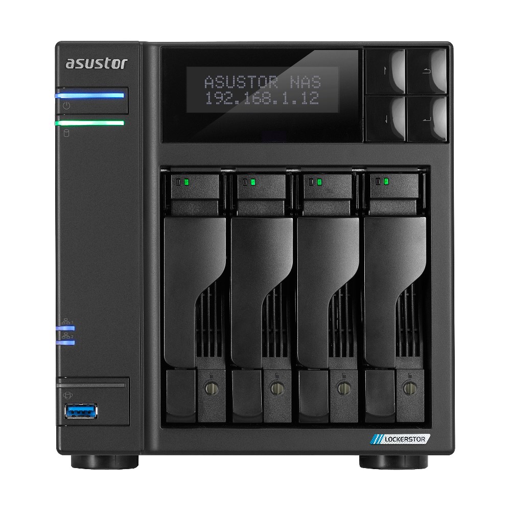ASUSTOR LOCKERSTOR 4 Gen2+ NAS Desktop
