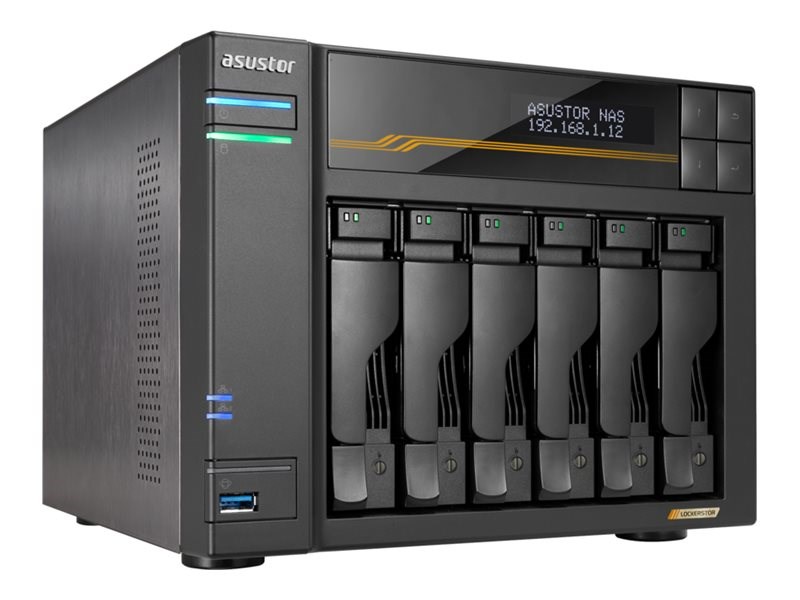 ASUSTOR LOCKERSTOR 6 Gen3 (AS6806T) NAS
