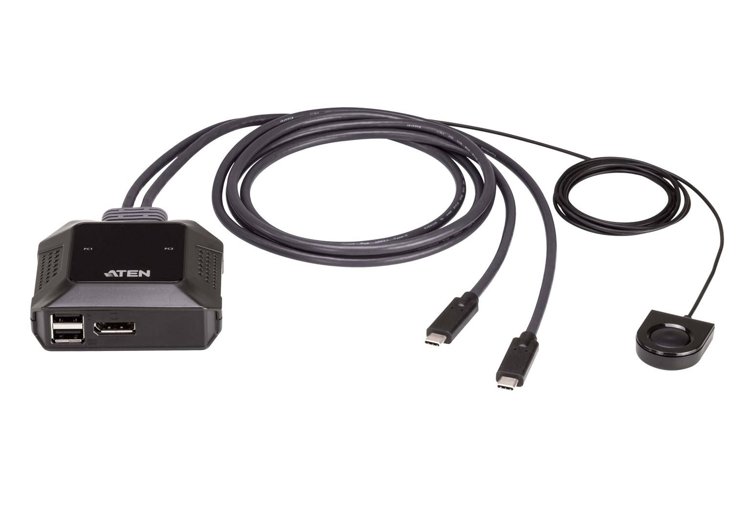 ATEN  2-Port USB-C 4K DisplayPort KVM