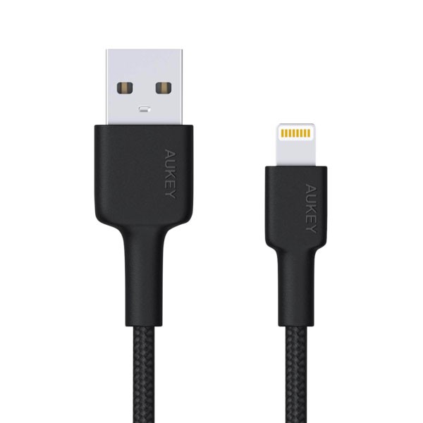 AUKEY   CB-AL05 Black ult rafast Nylon