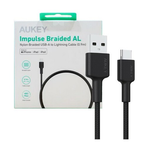 AUKEY CB-CD30 Nylon cab le USB