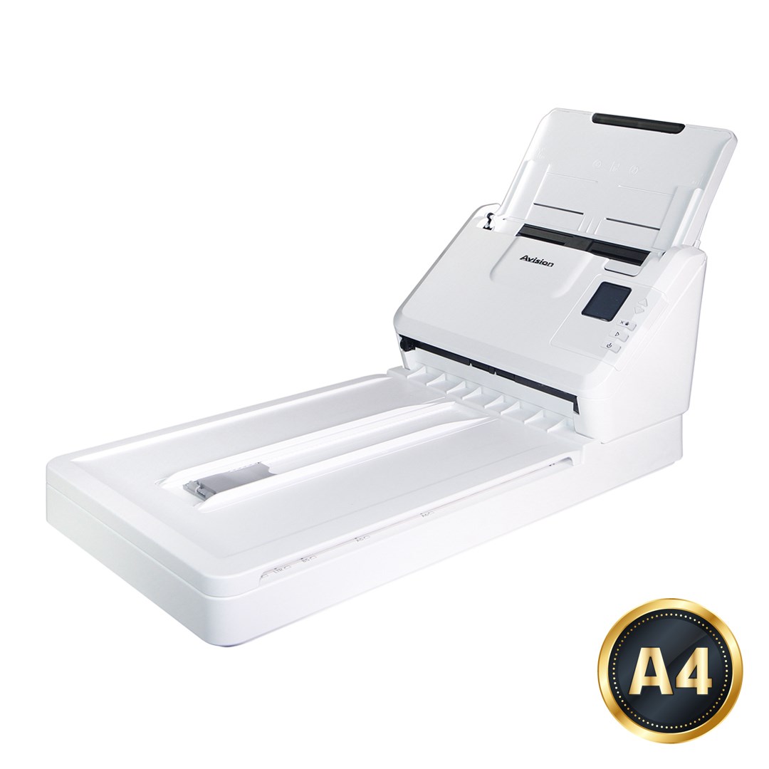 AVISION AD340GFN Flatbed & ADF scanner