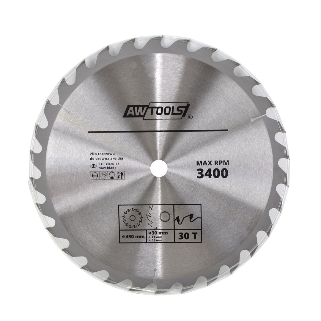 AWTOOLS  TCT CIRCULAR SAW BLADE 600x30x60z