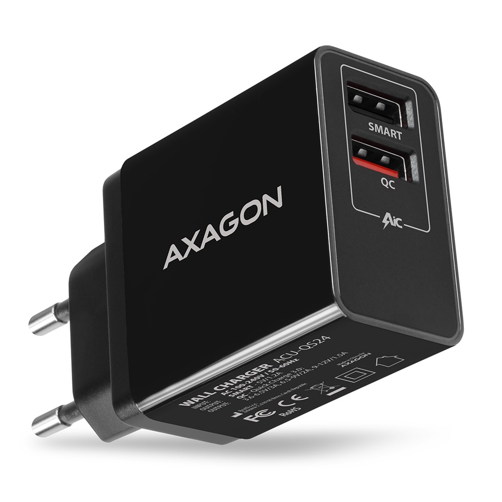 AXAGON   ACU-QS24 wall charger Smart 5V