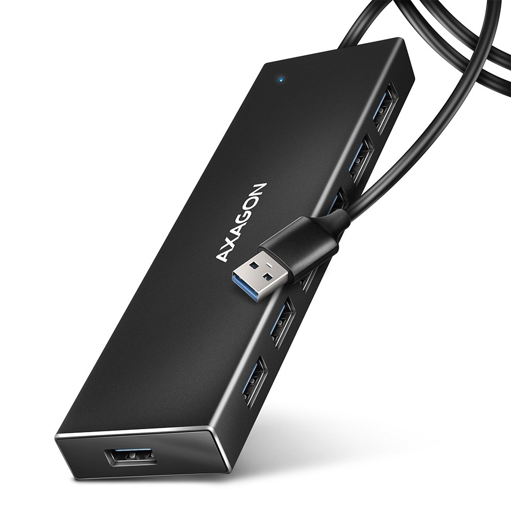 AXAGON   HUE-F7A, HUB 7- port USB