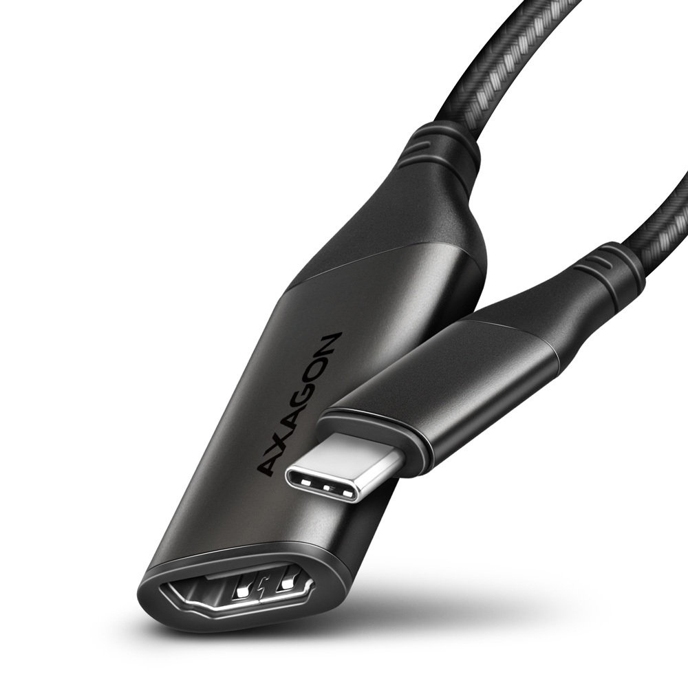 AXAGON   RVC-HI2M, USB-C to HDMI 2
