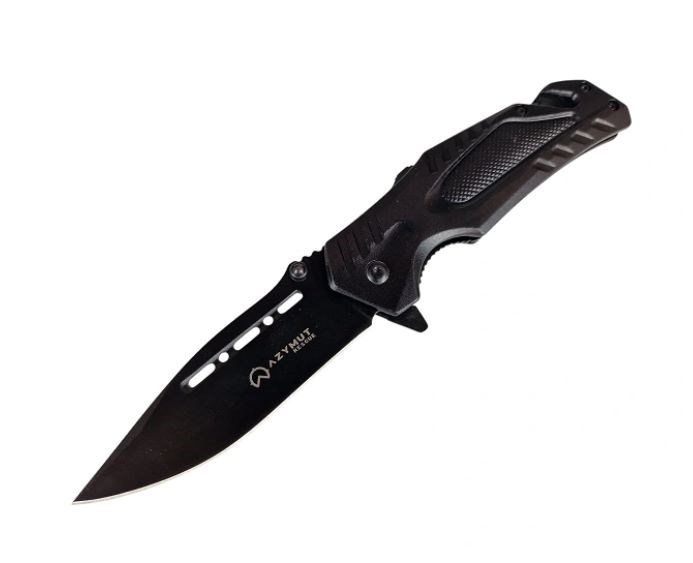 AZYMUT  Rescue knife +belt cutter +glass