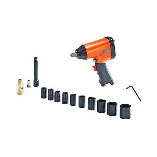 BLACK+DECKER B&D IMPACT WRENCH 1/2"+SOCKETS