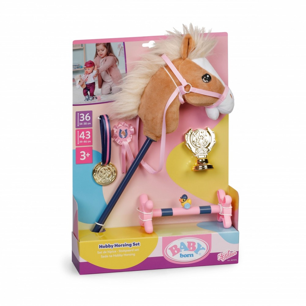 Zapf Baby Born Hobby Horsing set