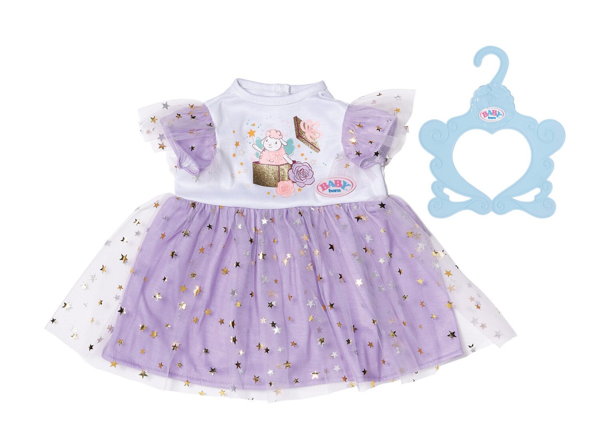 Zapf  Baby Born Lilac Tutu Dress