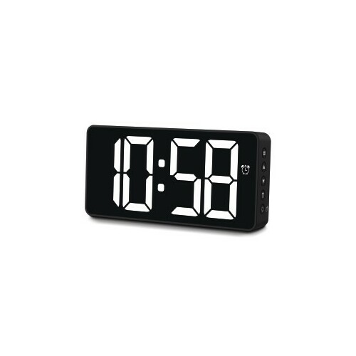 Hama  bali digital alarm clock black