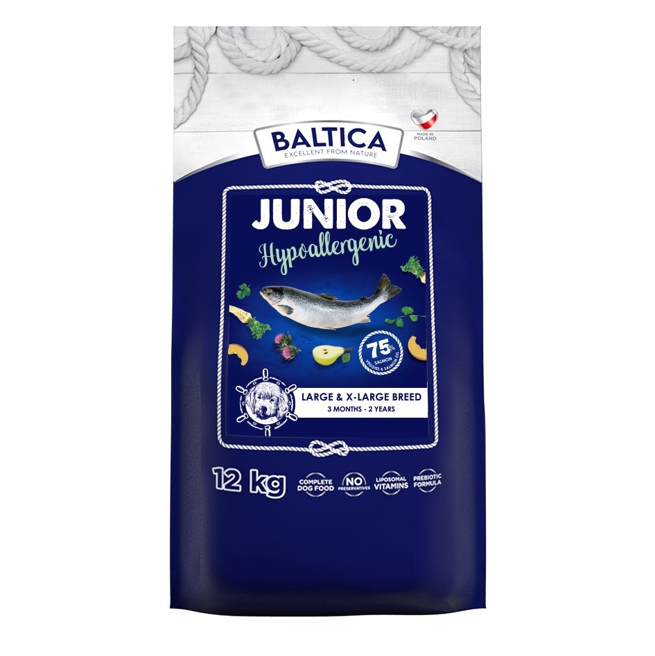 BALTICA Excellent Hypoallergenic Junior L/XL Salmon