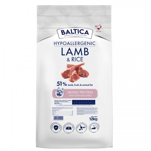 BALTICA  Nutraceutic Hypoallergenic S Lamb with