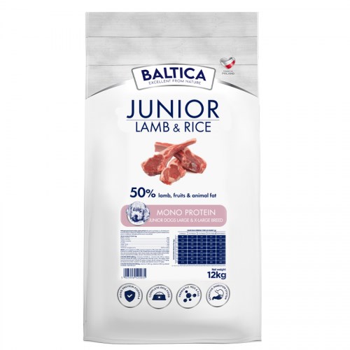 BALTICA Nutraceutic Puppy Monoprotein Lamb with