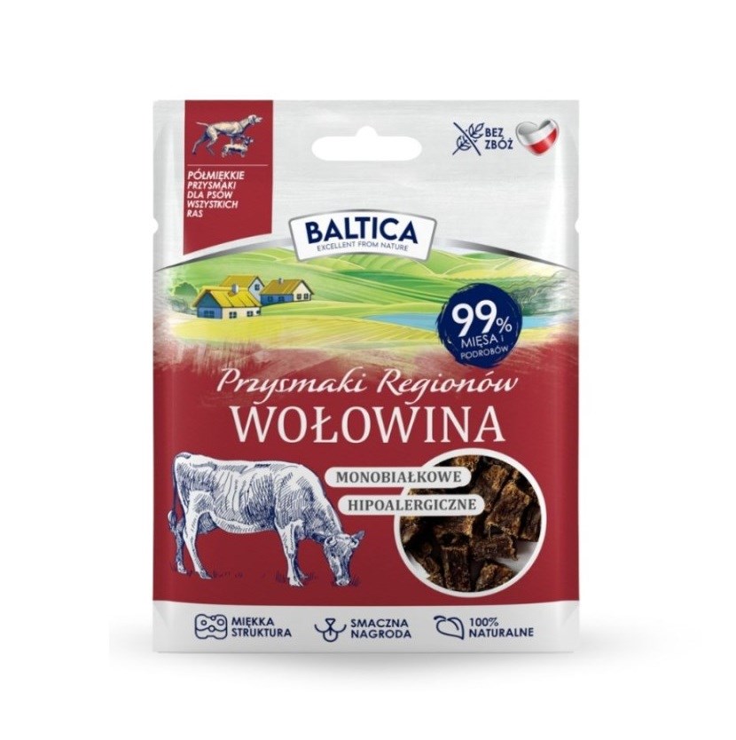 BALTICA Przysmaki regionów Monoprotein Beef -